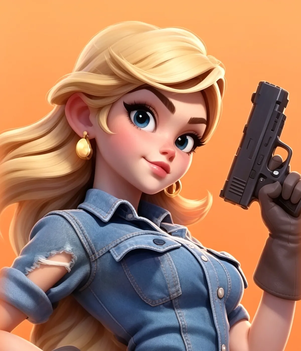 Becca — SSR Marksman hero art